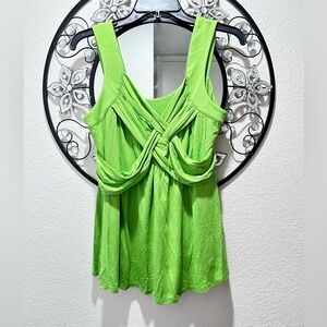 New York & Company Ruffle Tank Top